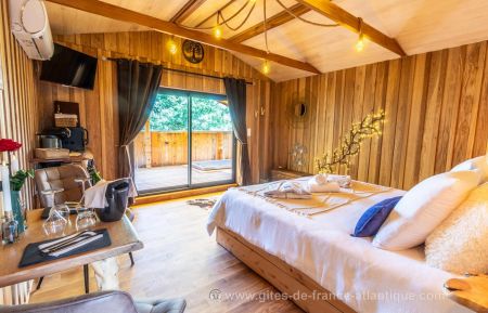 Cabane sur pilotis17G9364 Saint-Maigrin - Charente-Maritime - photo